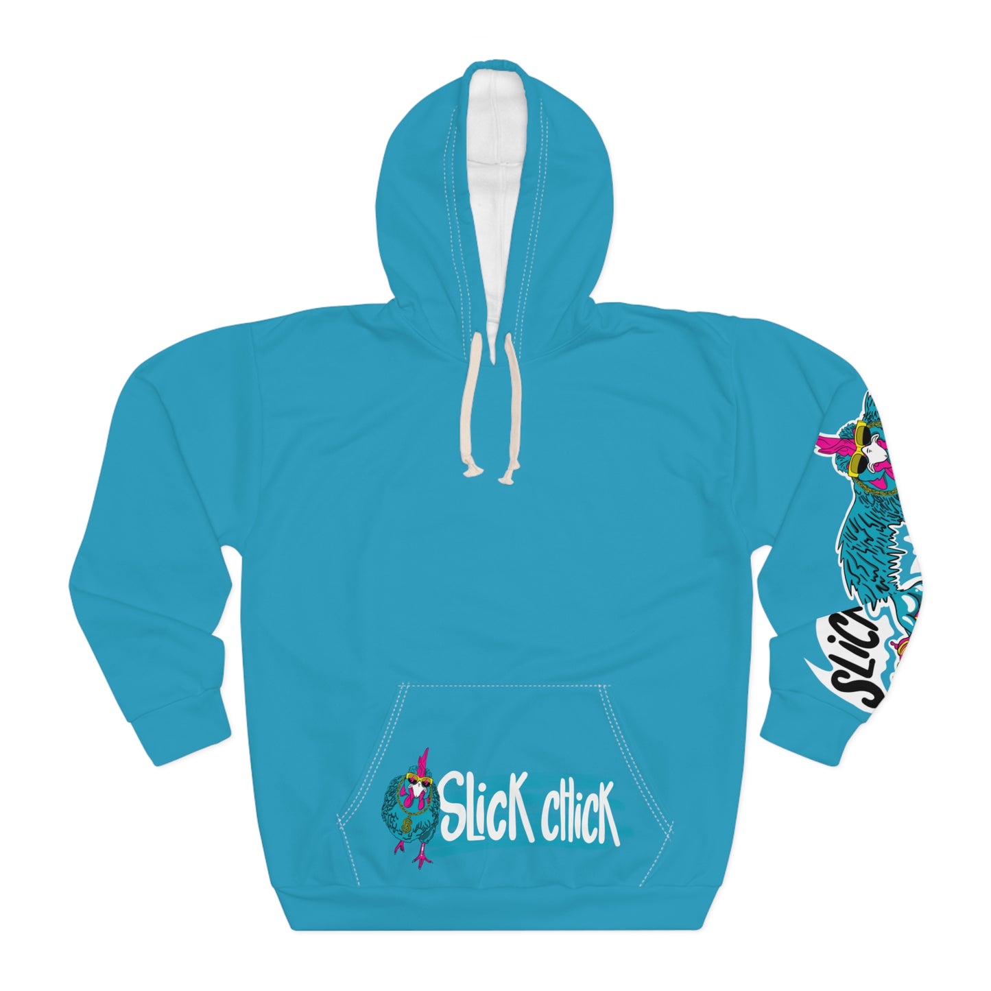 Slick Chick blue hoodie - Slickchick