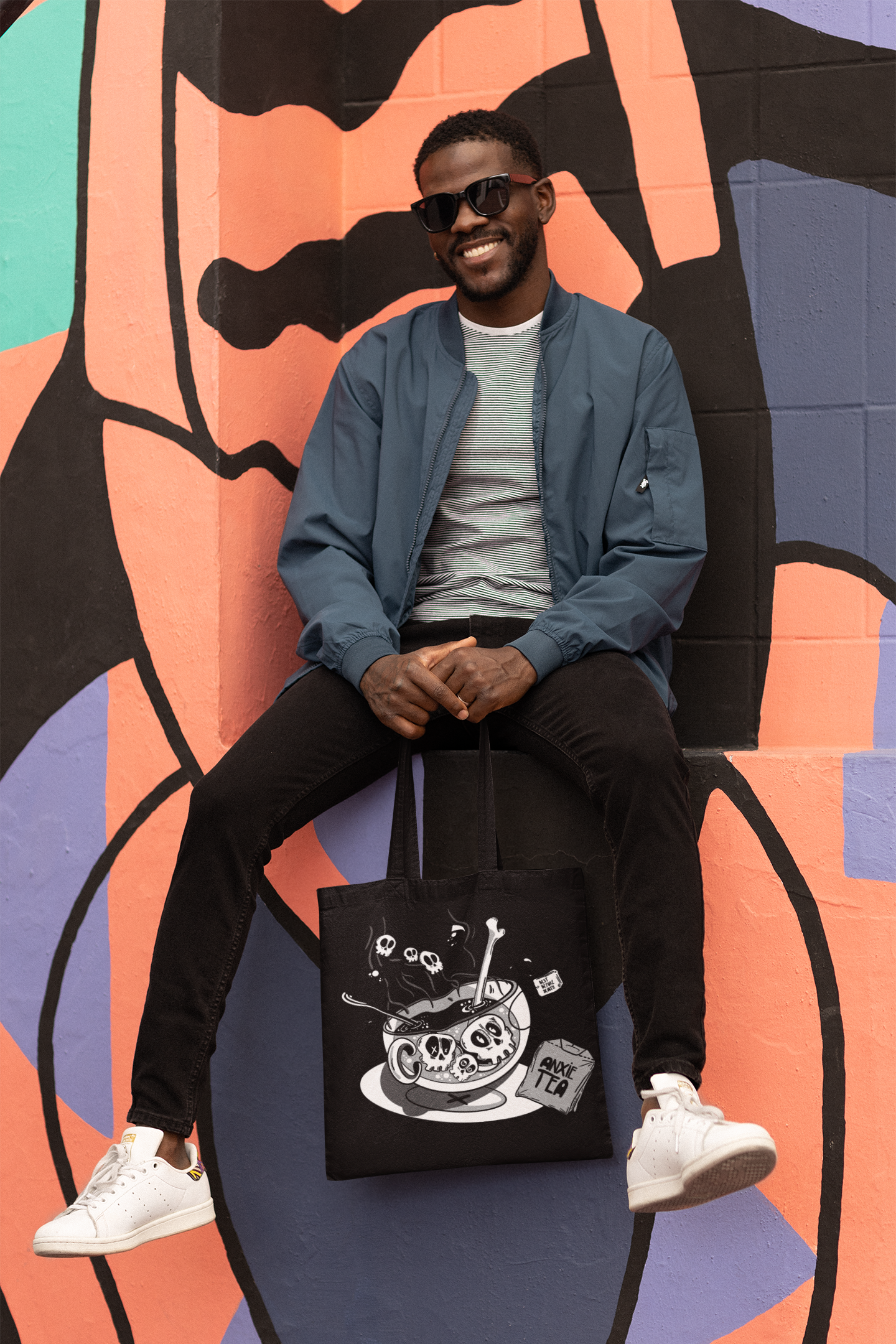AnxieTEA tote bag - Slickchick