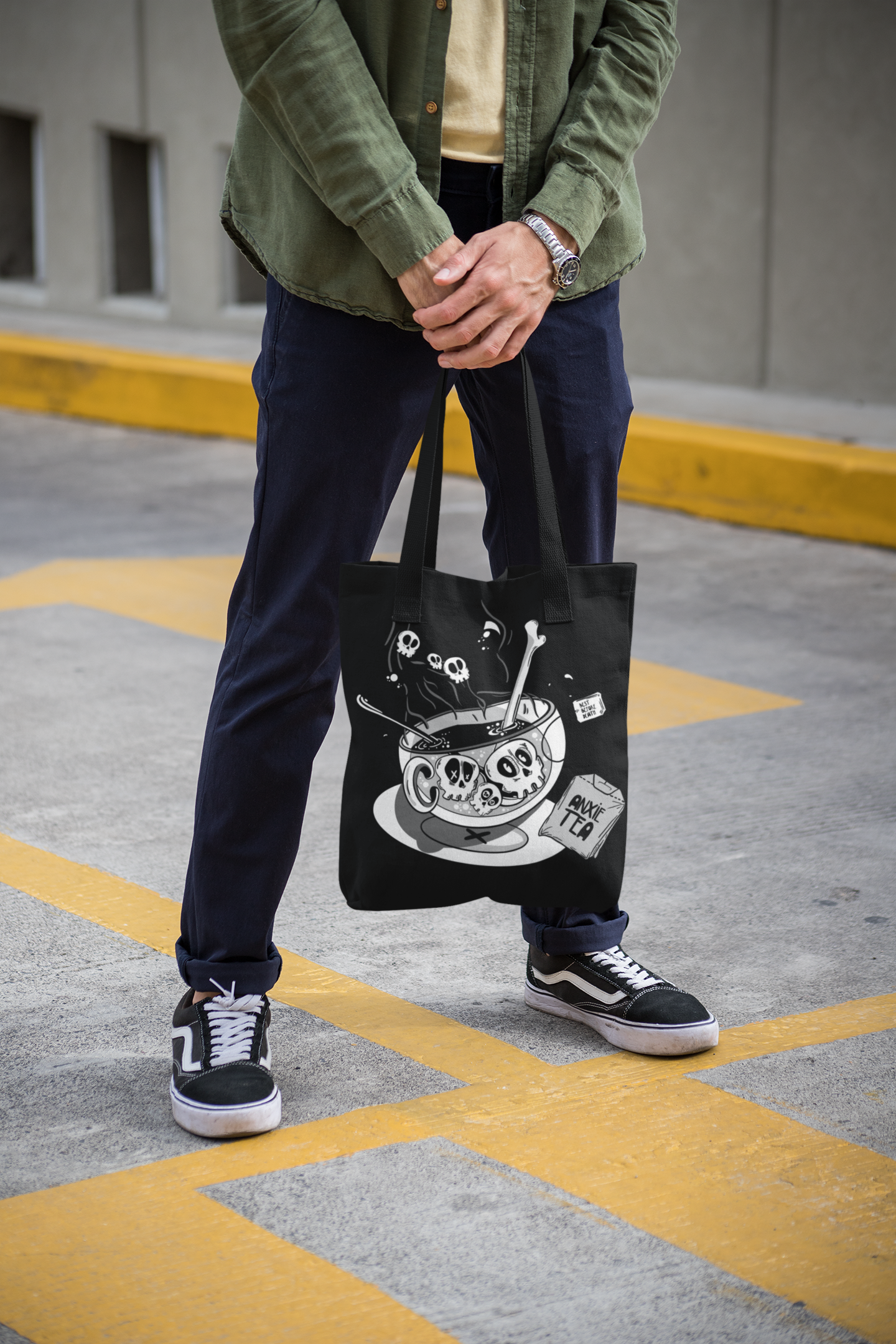 AnxieTEA tote bag - Slickchick
