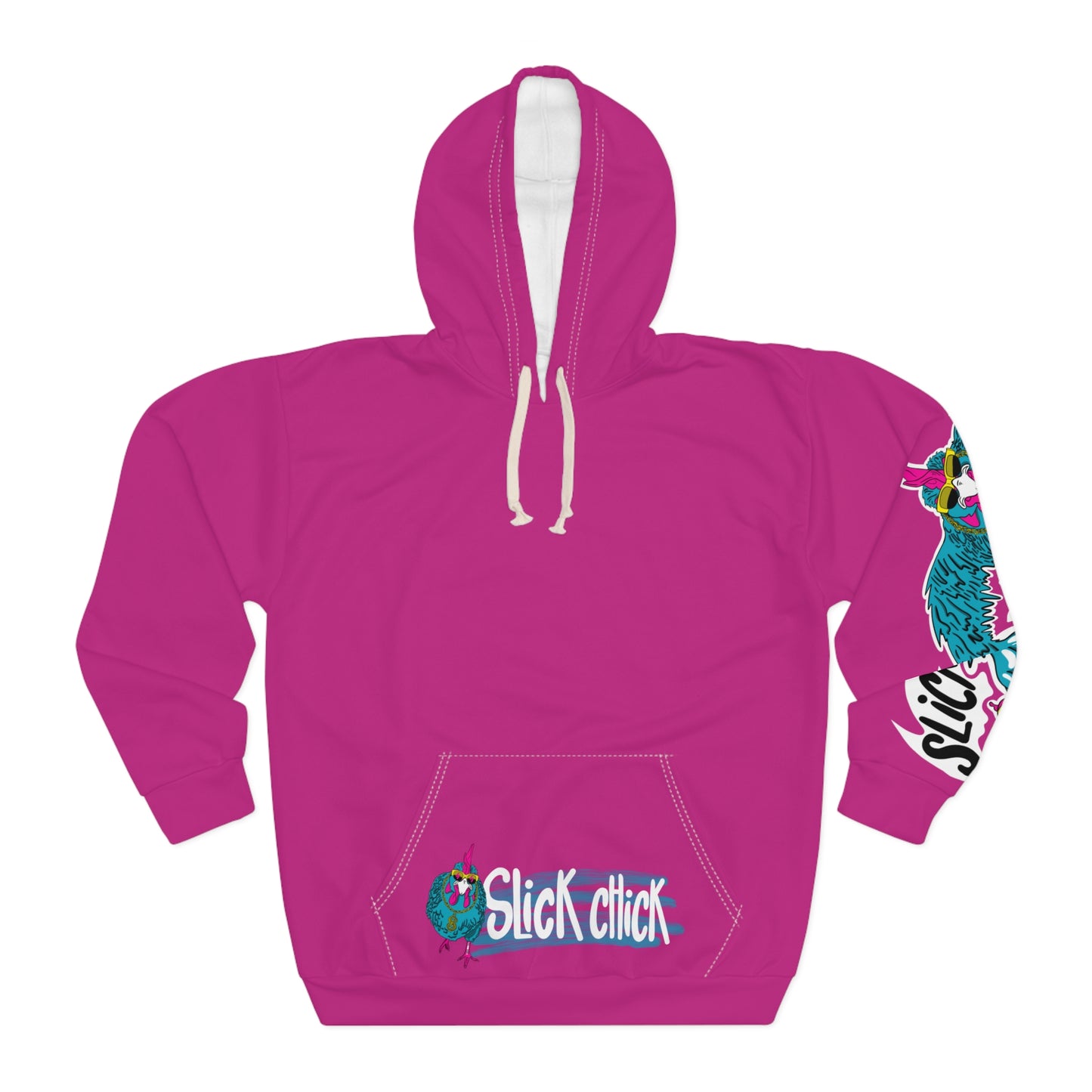 Slick Chick pink hoodie - Slickchick