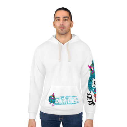 Slick Chick white hoodie - Slickchick
