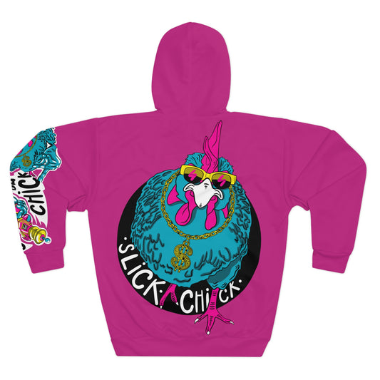 Slick Chick pink hoodie - Slickchick